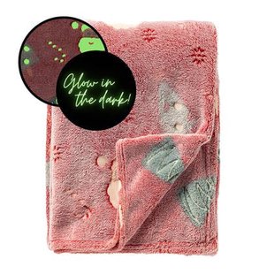 Plaid CHRISTMAS - 140x180 cm Barbados Cherry