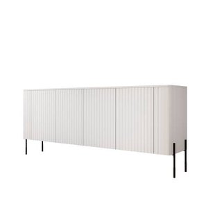 Meubella - Vivi - Dressoir - Wit - 190 cm