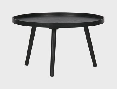 WOOOD Bijzettafel 'Mesa' 60cm, kleur Zwart