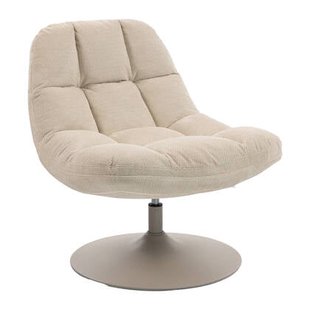 by fonQ Drift Draaibare Fauteuil - Crème