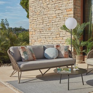 Kave Home Tuinbank 'Branzie' kleur Bruin