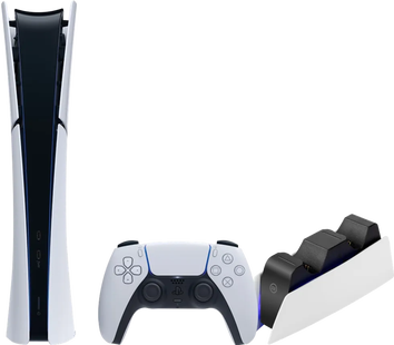 PlayStation 5 Slim Digital Edition + BlueBuilt oplaadstation