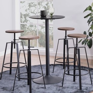 Bendt Ronde Bartafel 'Ina' 60cm, kleur Zwart