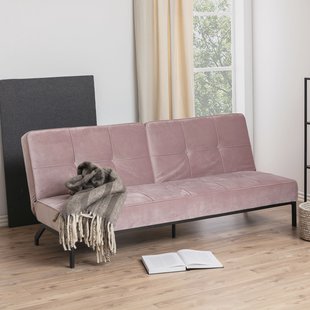 Bendt Slaapbank 'Maja' Velvet, kleur Dusty Rose