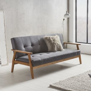 Artistiq Slaapbank 'Lilly' kleur Donkergrijs