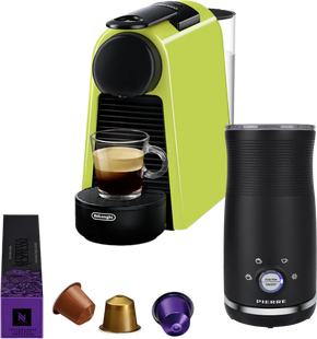 De'Longhi Nespresso Essenza Mini EN85.L + Pierre melkopschuimer