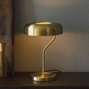 Dutchbone Tafellamp 'Eclipse' 42cm, kleur Goud