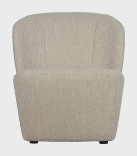 vtwonen Fauteuil 'Lofty' Bouclé, kleur Naturel