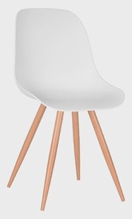 LABEL51 Eetkamerstoel 'Rimini', kleur Wit