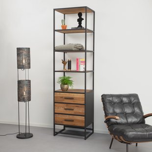 Sohome Boekenkast 'Manilla' Teak, 60 x 220cm