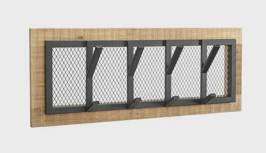 LABEL51 Kapstok 'Crude', Mangohout, 75 x 30 x 11cm