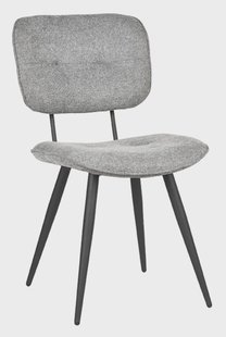 LABEL51 Eetkamerstoel 'Lux', kleur Grijs