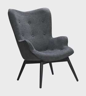 Artistiq Fauteuil 'Anderson', kleur Donkergrijs