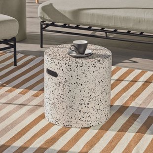 Kave Home Bijzettafel 'Jenell' 35cm, kleur Wit