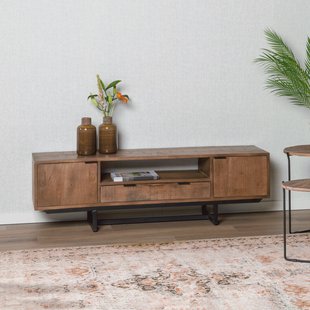 LivingFurn TV-meubel 'Valdez' kleur Naturel, 150cm