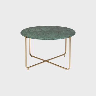 ZILT Salontafel 'Timpa' 70cm, groen marmer