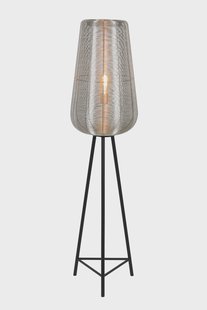 Light & Living Vloerlamp 'Adeta', nikkel, 147cm hoog