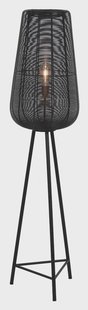 Light & Living Vloerlamp 'Adeta' mat zwart, 147cm hoog