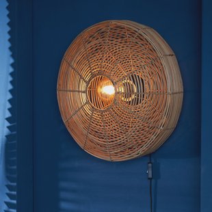 Light & Living Wandlamp 'Mataka' 51cm, rotan naturel