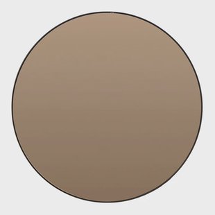 Light & Living Ronde Spiegel 'Espejo' 116cm, kleur Bruin