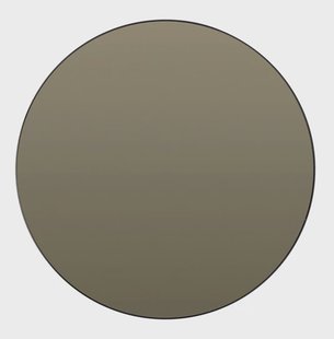 Light & Living Ronde Spiegel 'Espejo' 116cm, smoke glas