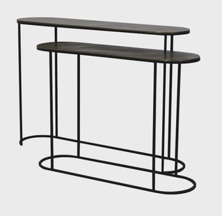 Light & Living Sidetable 'Bocov' Set van 2 stuks, kleur Antiek Brons