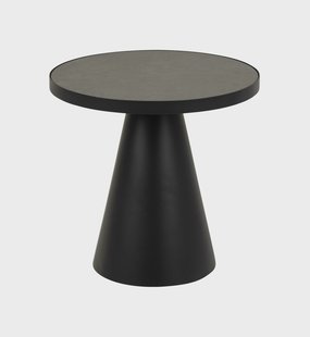 Bendt Salontafel 'Anemone' Keramiek 46cm, kleur Zwart