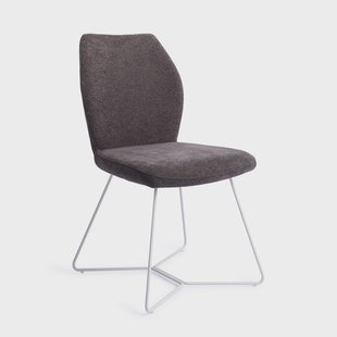 Jesper Home Eetkamerstoel 'Ikata' Beehive White, kleur Almost Black