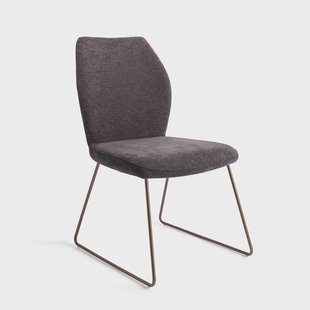 Jesper Home Eetkamerstoel 'Ikata' Slide Rose, kleur Almost Black