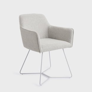 Jesper Home Eetkamerstoel 'Hofu' Beehive White, kleur Checkers Charm