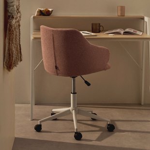 Kave Home Bureaustoel 'Einara' kleur Roze