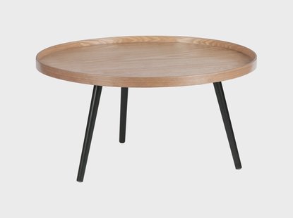 WOOOD Bijzettafel 'Mesa' 78cm, kleur Naturel