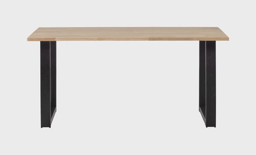 WOOOD Eettafel 'Tablo' met U-poot, 160 x 90cm