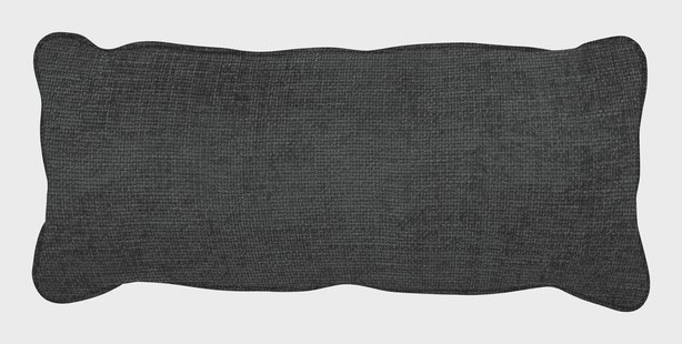 WOOOD Sierkussen 'Bean' 30 x 70cm, Melange, kleur Terrazzo