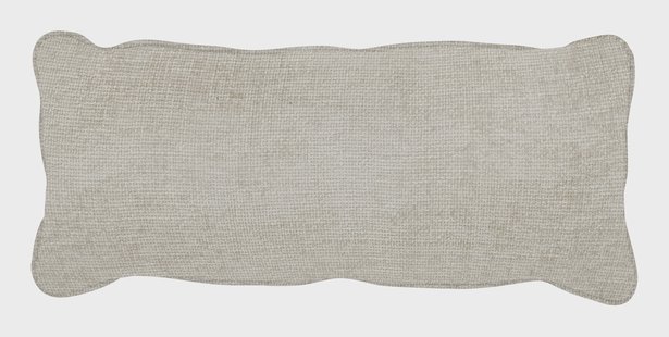 WOOOD Sierkussen 'Bean' 30 x 70cm, Melange, kleur Naturel