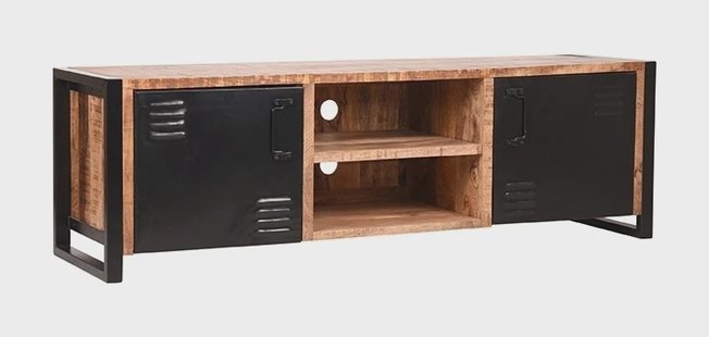 LABEL51 TV-meubel 'Brussels' Mangohout, 160cm