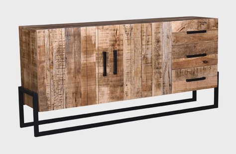 LABEL51 Dressoir 'Bolivia' Mangohout, 184cm
