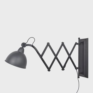 Urban Interiors Wandlamp 'Harmonica XL' Ø20cm, kleur Zwart