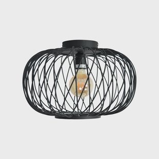 Urban Interiors Plafondlamp 'Twist' Ø37cm, kleur Zwart