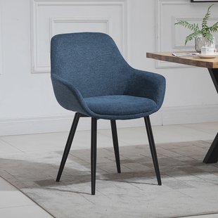 Artistiq Eetkamerstoel 'Matteo' kleur blauw