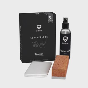 iProteqt Vlekkenservice 3 Jaar garantie, Leatherlook Kit, voor 1 fauteuil of 2 eetkamerstoelen
