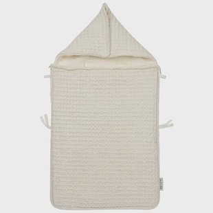 Meyco autostoel voetenzak Wafel Teddy