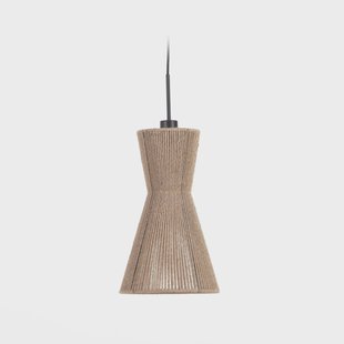 Kave Home Lampenkap 'Crista' Jute, Ø25cm