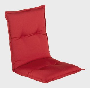 Hartman Tuinkussen 'Havana' t.b.v. Tuinstoel lage rug, kleur Rood