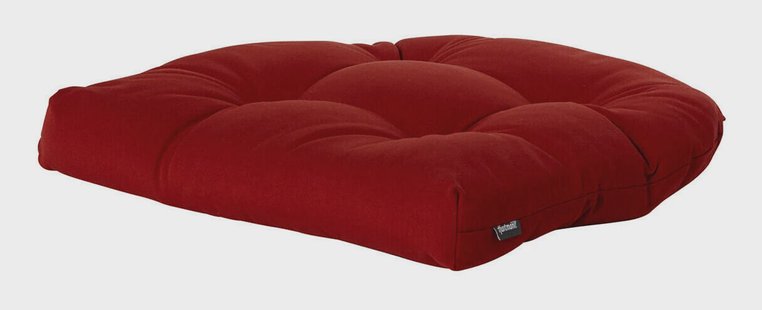 Hartman Tuinkussen 'Havana' t.b.v. Tuinstoel afgeronde rug, kleur Rood