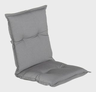 Hartman Tuinkussen 'Havana' t.b.v. Tuinstoel lage rug, kleur Grijs