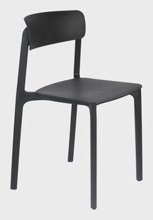 ZILT Eetkamerstoel 'Hassani' kleur Zwart