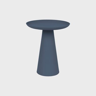 ZILT Ronde Bijzettafel 'Lassi' kleur Blauw, 35cm