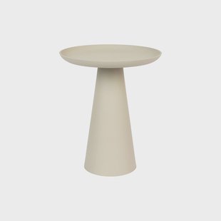 ZILT Ronde Bijzettafel 'Lassi' kleur Ivory, 35cm