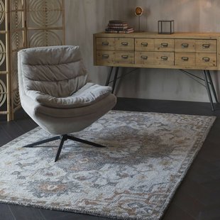 Dutchbone Vloerkleed 'Amori' 160 x 230cm, kleur Grijs